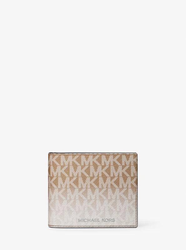 Michael Kors Cooper Ombré Signature Logo Billfold Wallet 1