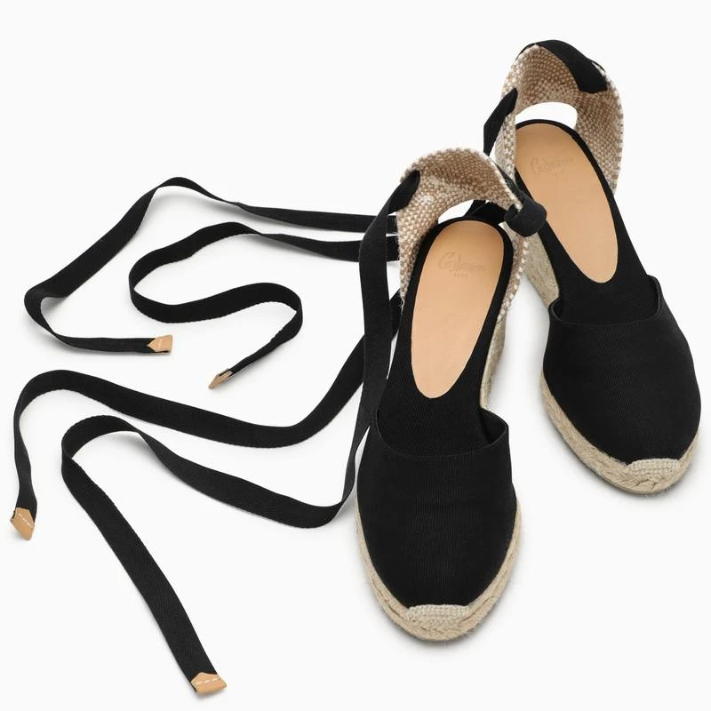 CASTAÑER Black Carina 6/001 espadrilles 5