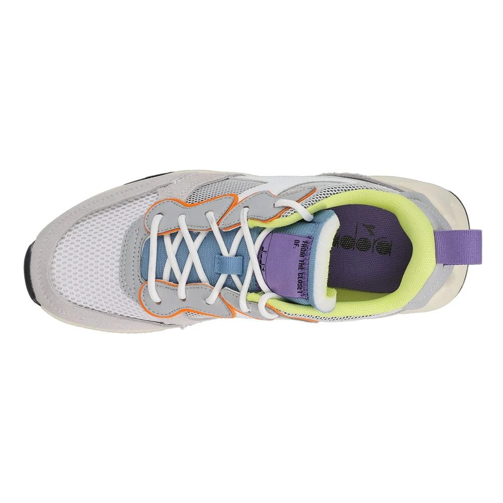 Diadora Jolly Suede Mesh Lace Up Sneakers 4