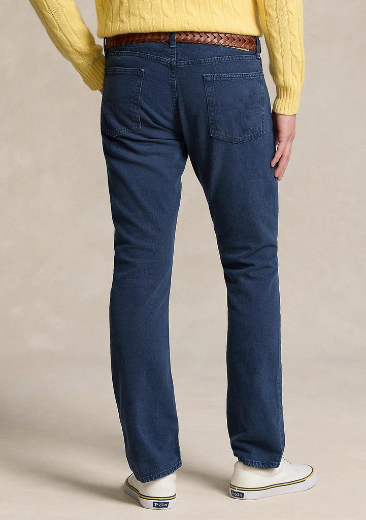 Ralph Lauren Varick Slim Straight Garment-Dyed Jeans