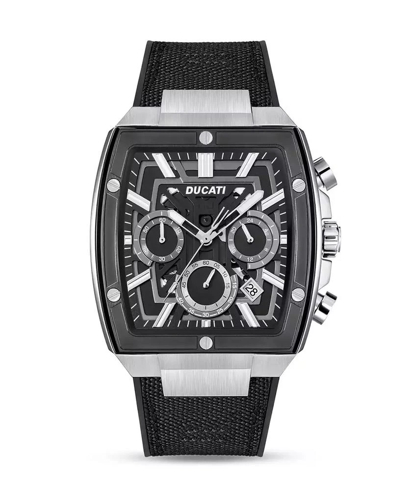 Ducati Corse Men's Dress Sport Black Nylon Watch 1