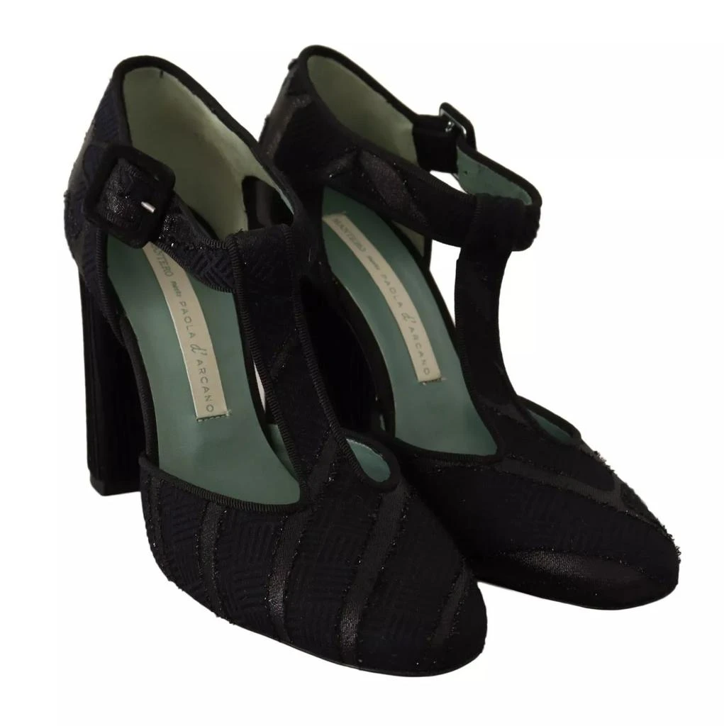 Paola D'arcano Paola D'Arcano Suede Leather Block Heels Sandals Women's Shoes (Pre-Owned) 4