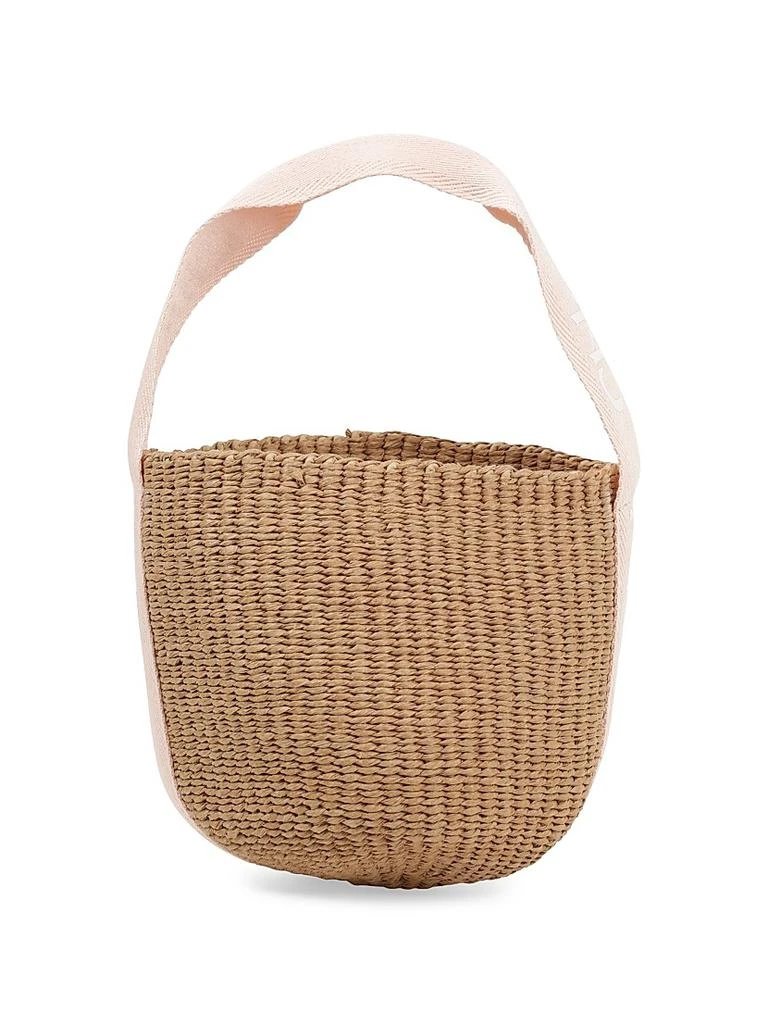 Chloé Girl's Straw Basket Handle Bag 1