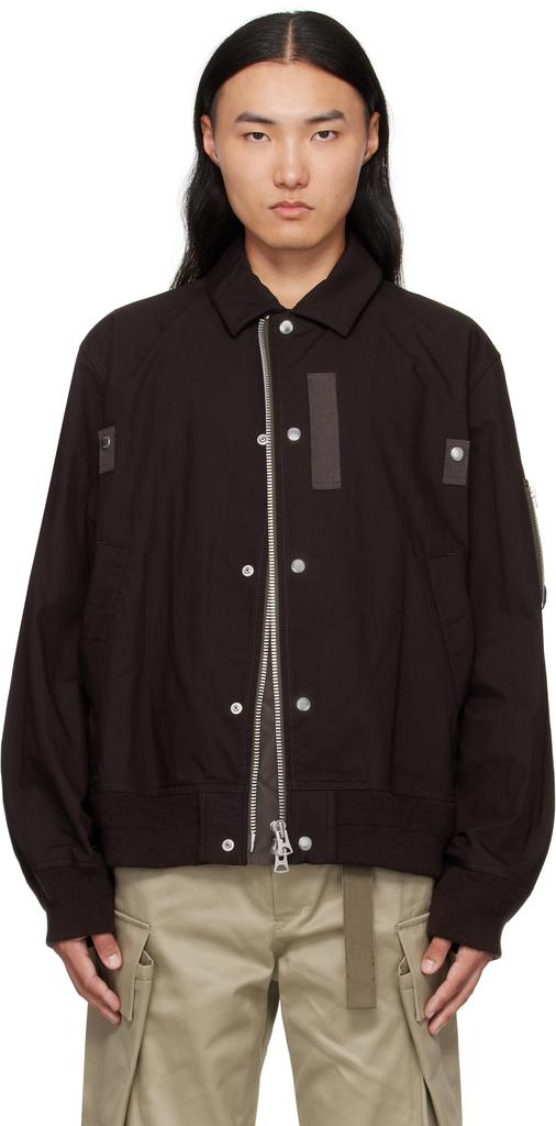 Sacai X Levi's Reversible Long Sleeved Bomber Jacket – On Sale Now