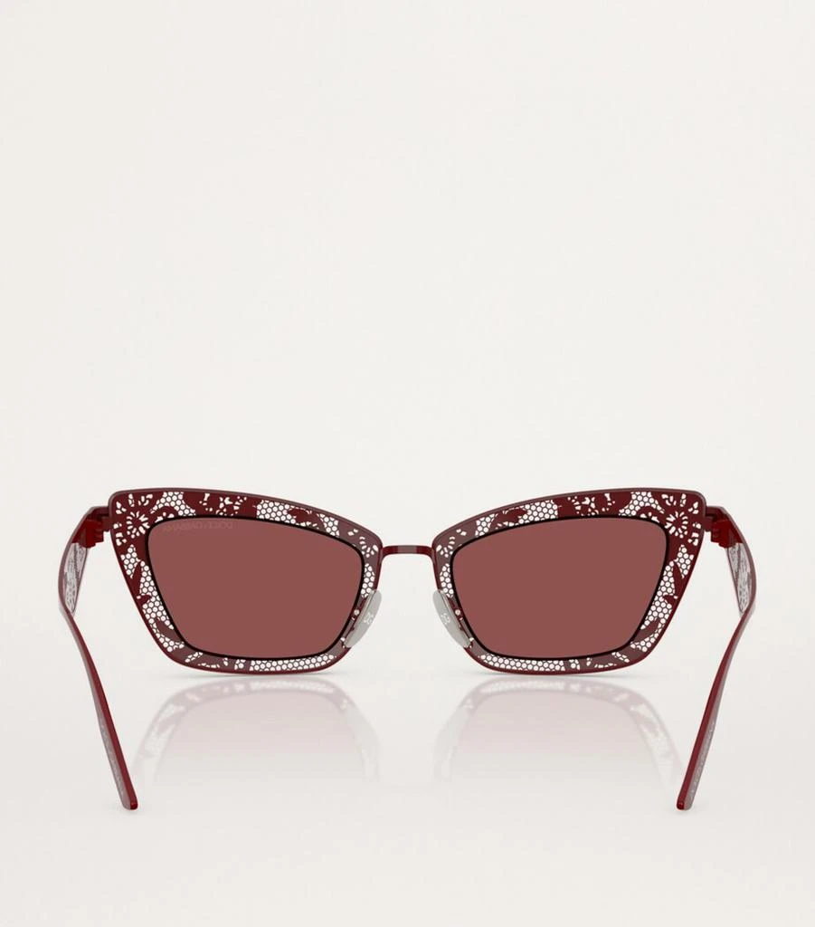 Dolce & Gabbana Steel Rectangular Sunglasses 4