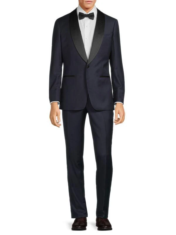 cavalli CLASS Slim Fit Wool Tuxedo 1