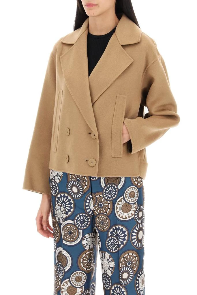 MAX MARA STUDIO celso cropped peacoat 4