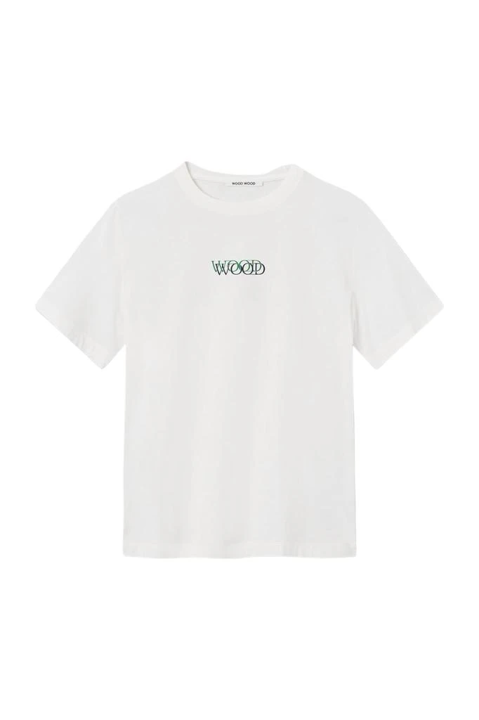 Wood Wood WOMEN'S ALMA LOGO T-SHIRT 3