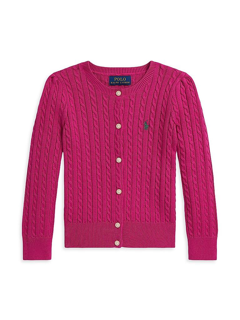 Ralph Lauren Little Girl
s 
Girl
s Mini Cable-Knit Cardigan