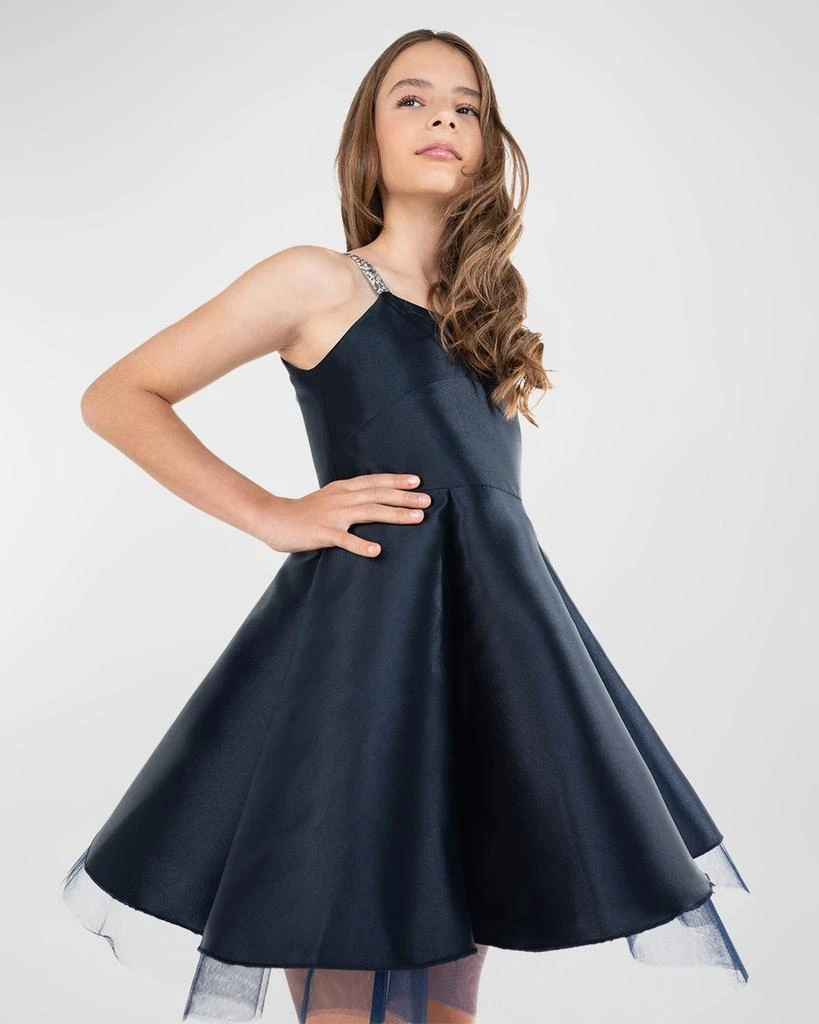 Zoe Girl's Henley A-Line Dress, Size 7-16 4
