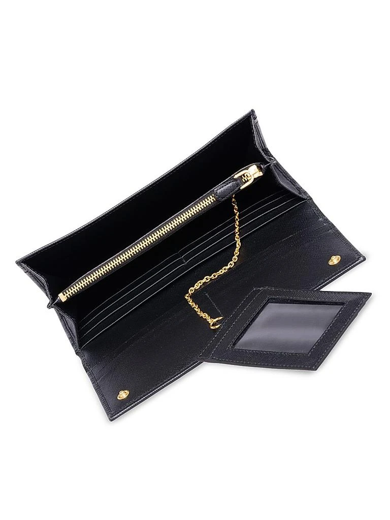 Prada Large Saffiano Leather Wallet 2
