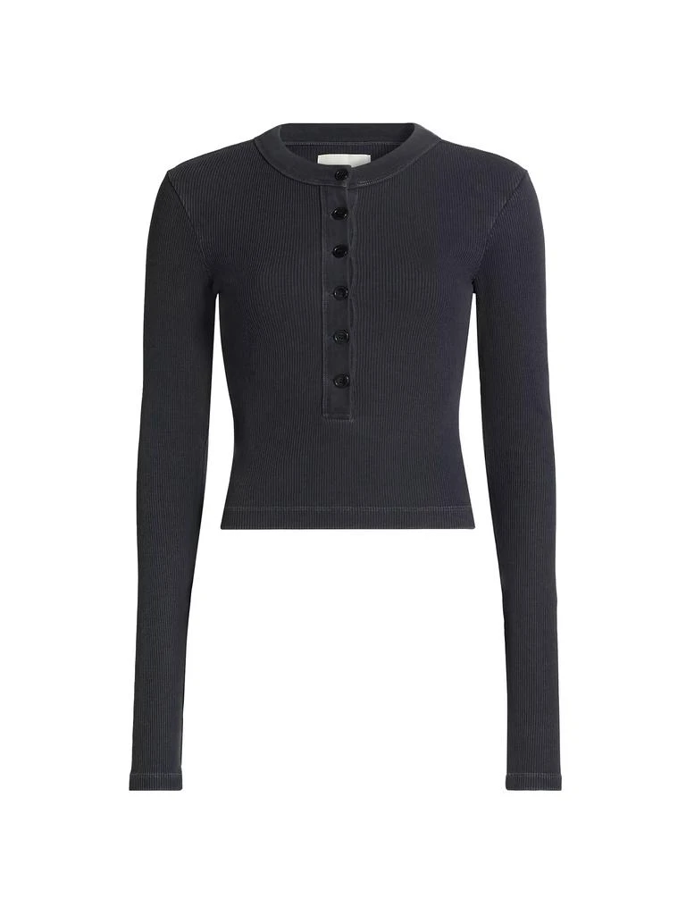 Citizens of Humanity Varra Rib-Knit Henley 1
