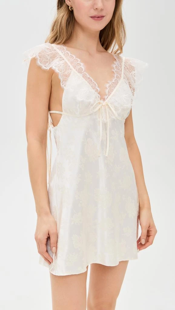 For Love & Lemons Audrey Mini Slip Dress 1