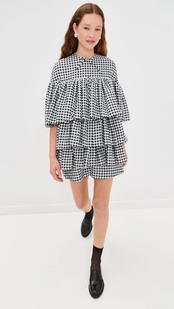 Meryll Rogge Ruffle Tiered Dress 4