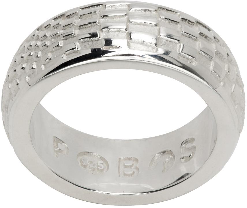 Pearls Before Swine Silver Ruln Ring