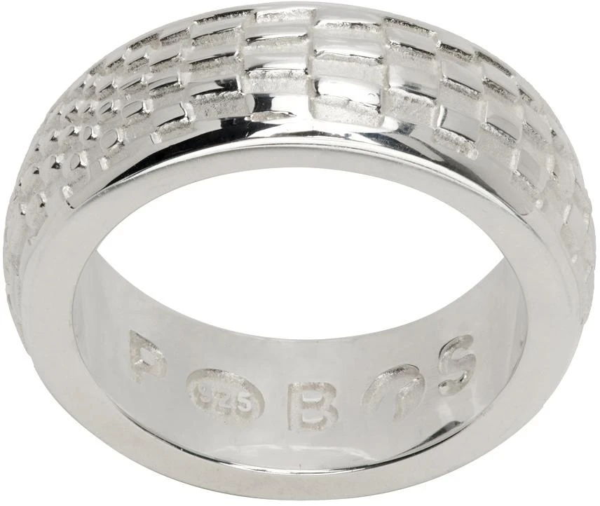 Pearls Before Swine Silver Ruln Ring 1