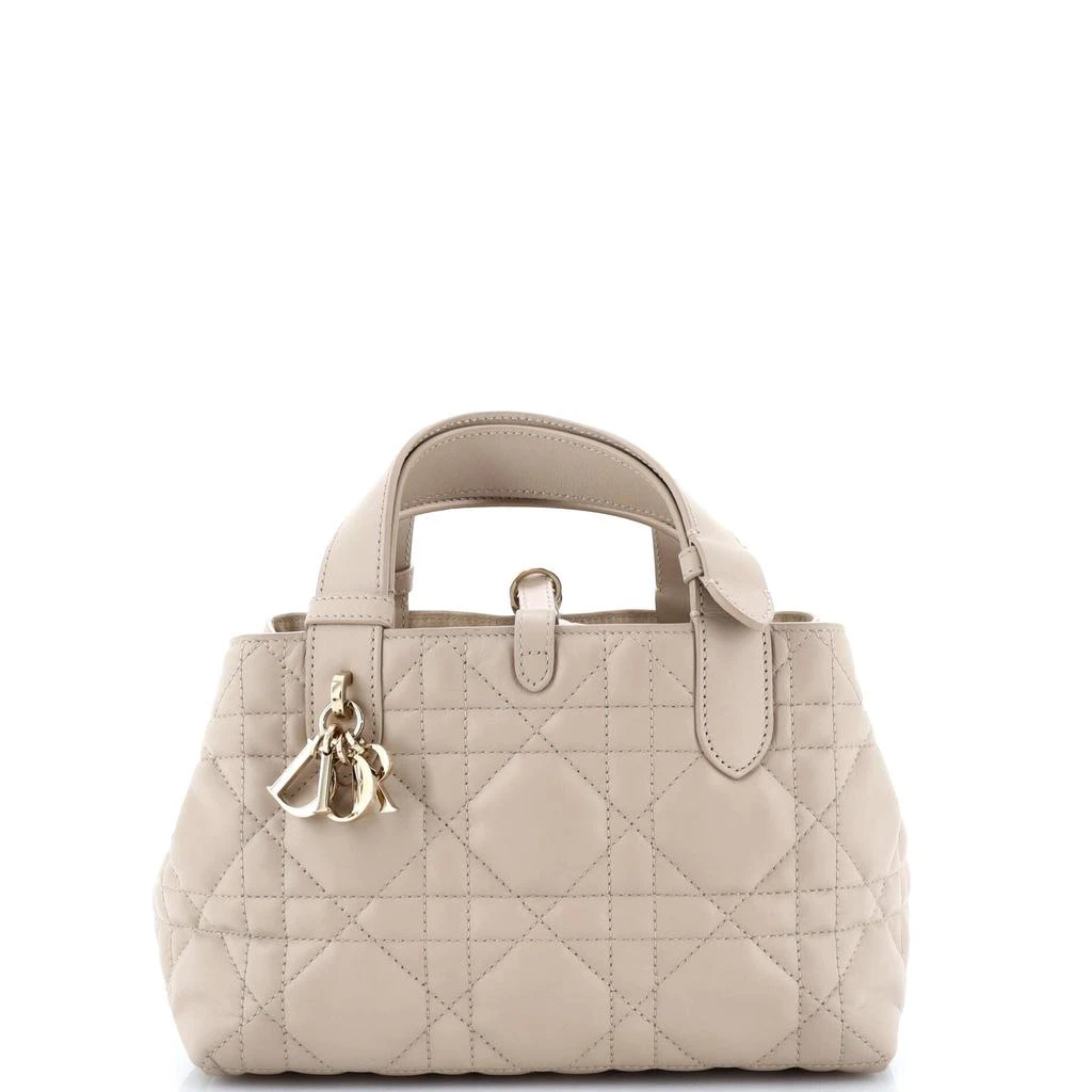 Dior Toujours Tote Bag Macrocannage Quilt Calfskin Small 1
