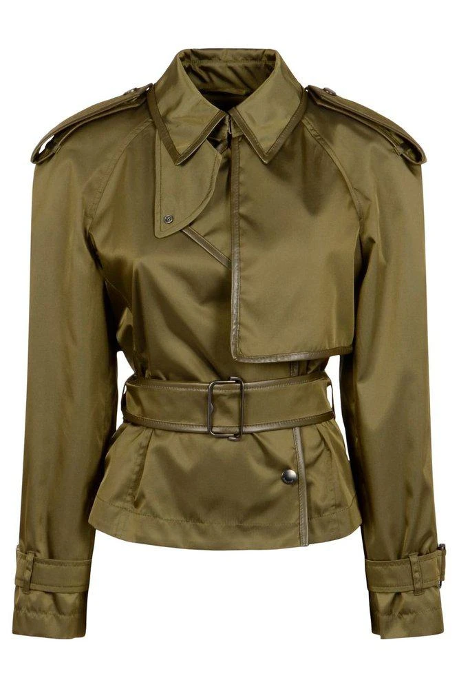 Burberry Burberry Short Belted Trench Coat