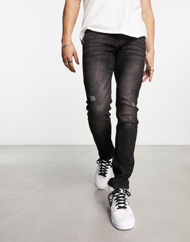 Bolongaro Trevor Bolongaro Trevor skinny fit washed black jeans