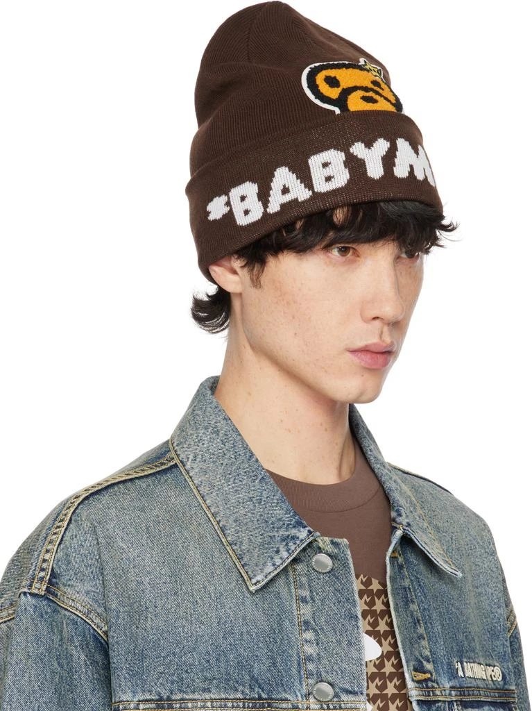 Bape Brown Baby Milo Beanie 2