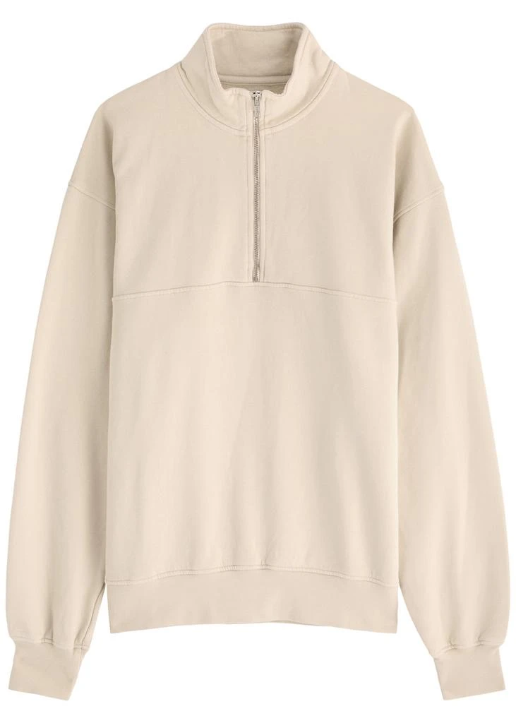 Colorful Standard Half-zip cotton sweatshirt 1