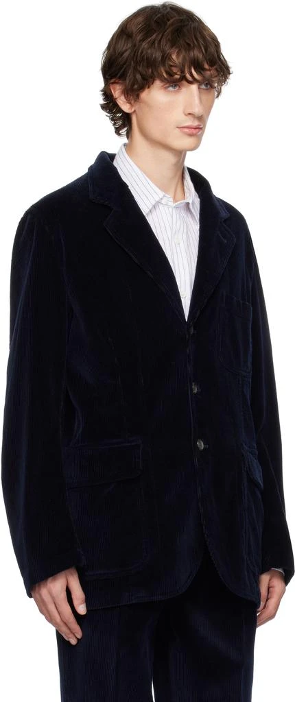 Drake's Navy Cotton Corduroy Games Mk. I Blazer 2
