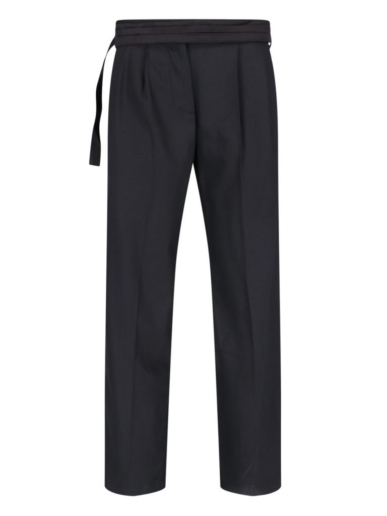 Eudon Choi Eudon Choi Pleated Wide Leg Pants