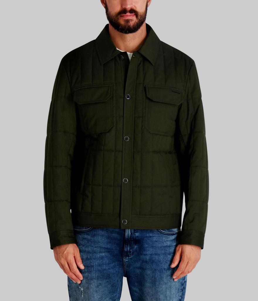 Karl Lagerfeld Paris QUILTED SHIRT JACKET