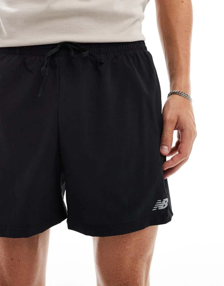 New Balance New Balance sport essentials lined short 5" in black 5