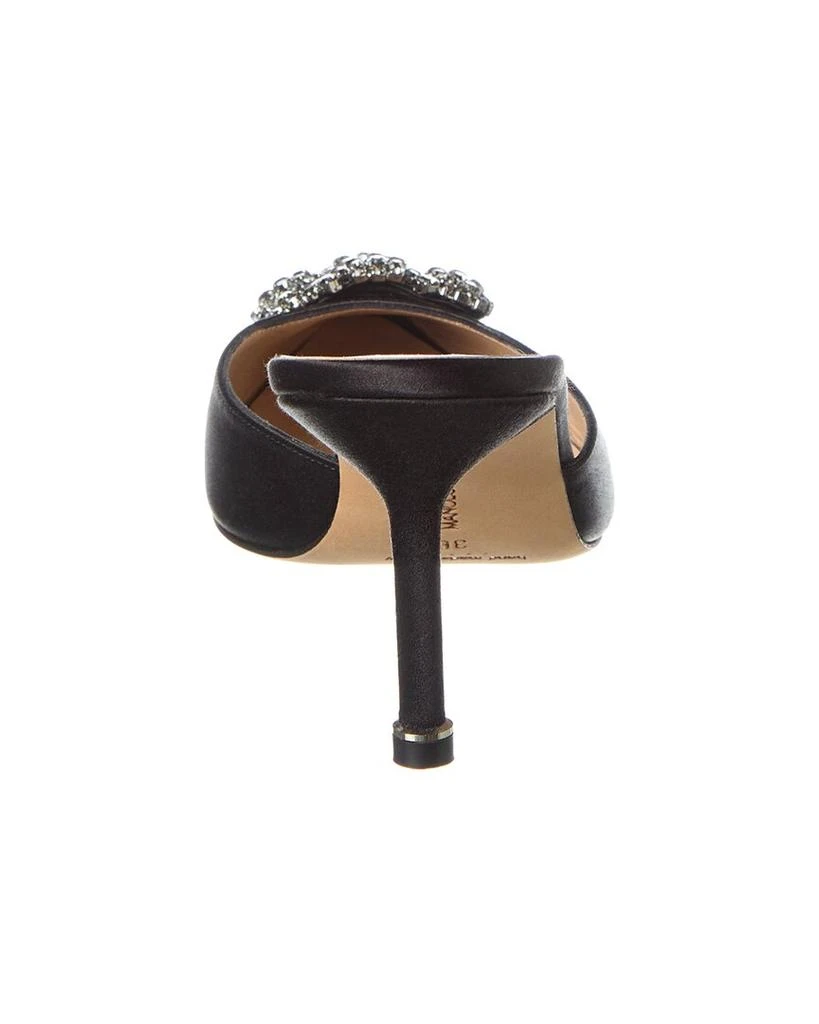 Manolo Blahnik Hangisi 70 Satin Mule 3