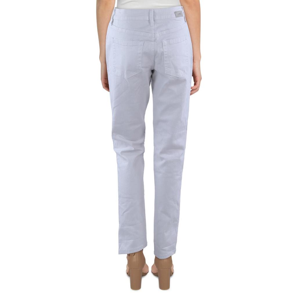Jag Jeans Carter Womens Denim Cuffed Girlfriend Jeans