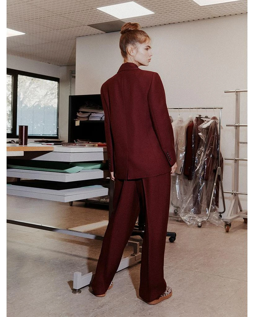 Marella Fluid Bordeaux Blazer 6