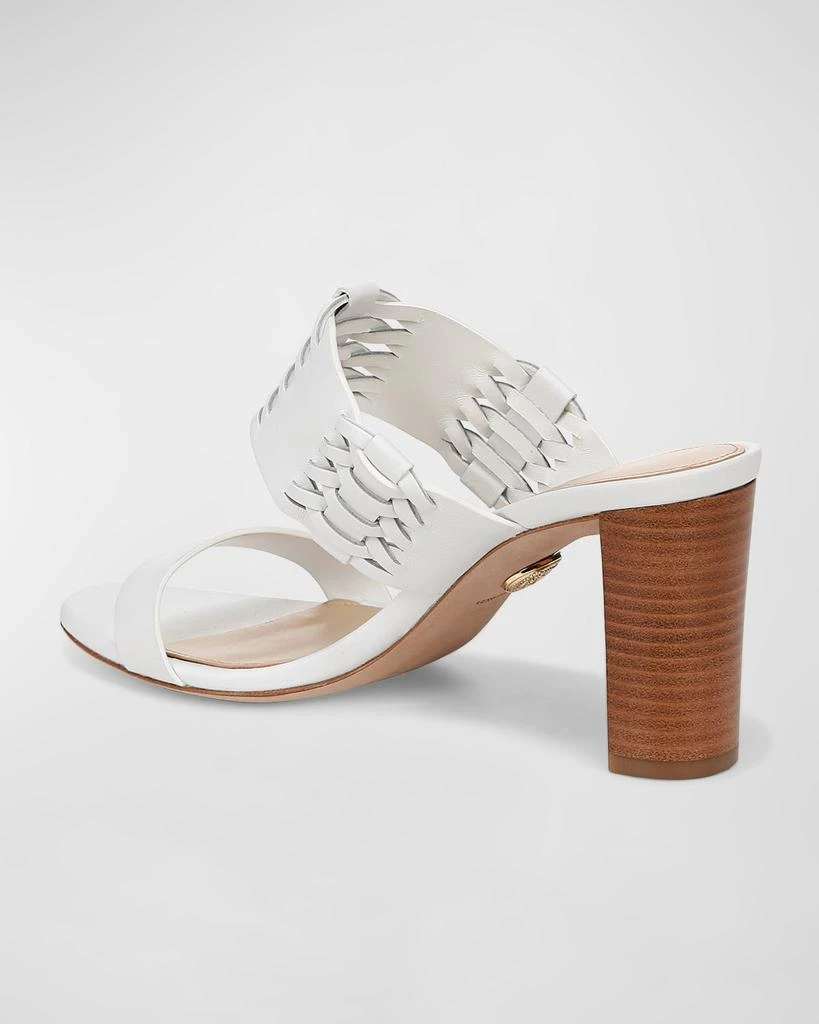 VERONICA BEARD Georgie Woven Dual-Band Slide Sandals 3