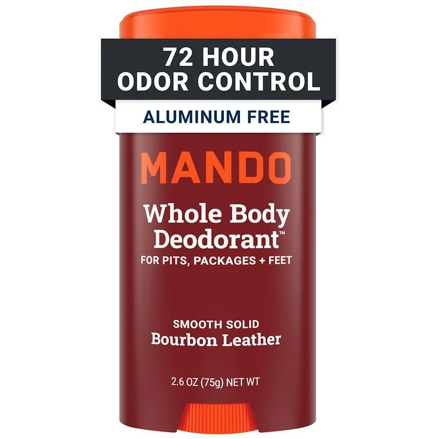 Mando Men
s Whole Body Solid-Stick Aluminum-Free Deodorant