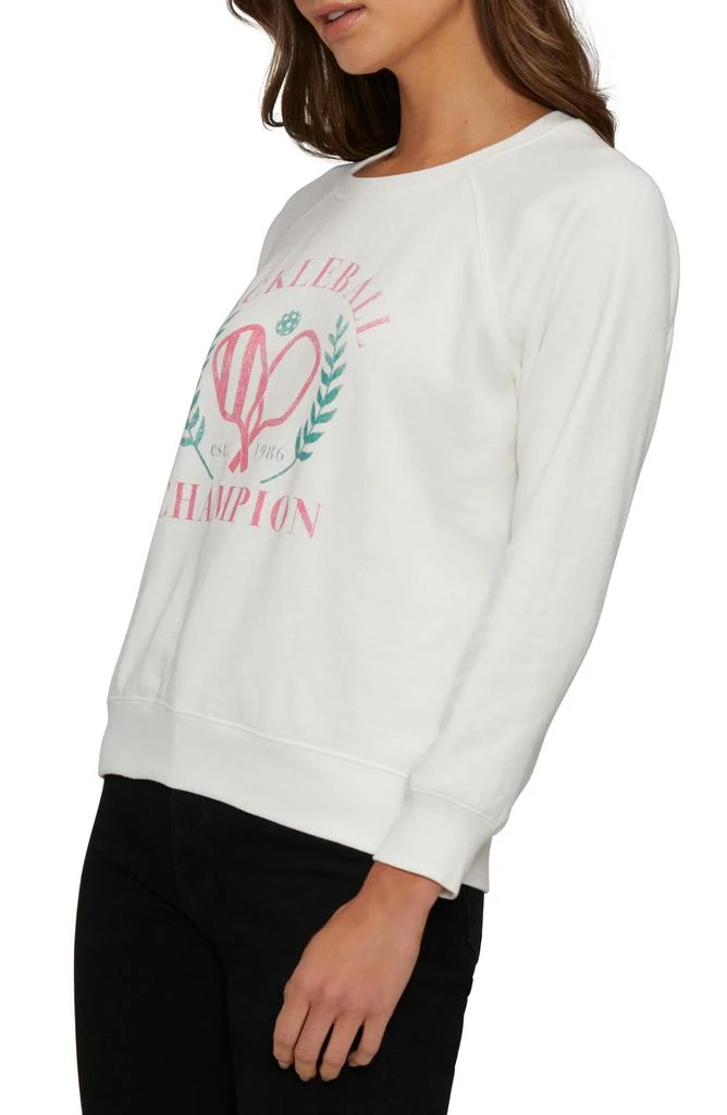 Wildfox Pickleball Champion Keely Graphic Sweatshirt 5