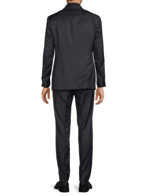 Canali Modern-Fit Solid Wool Two-Button Suit 2