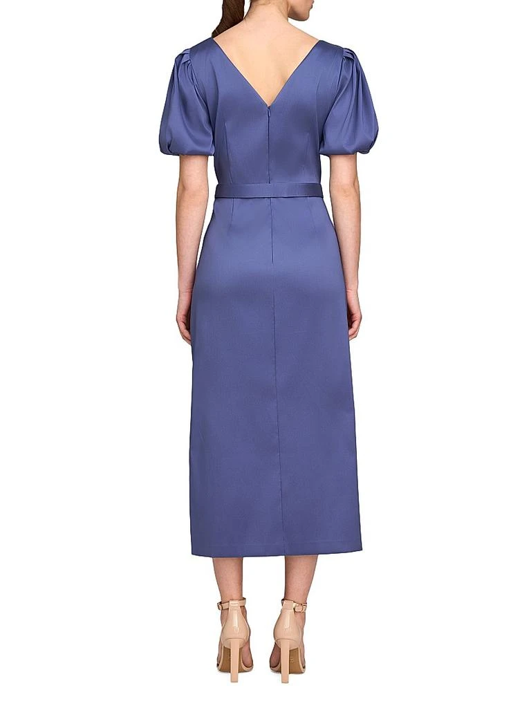 Kay Unger Chiara Satin Cocktail Dress 4