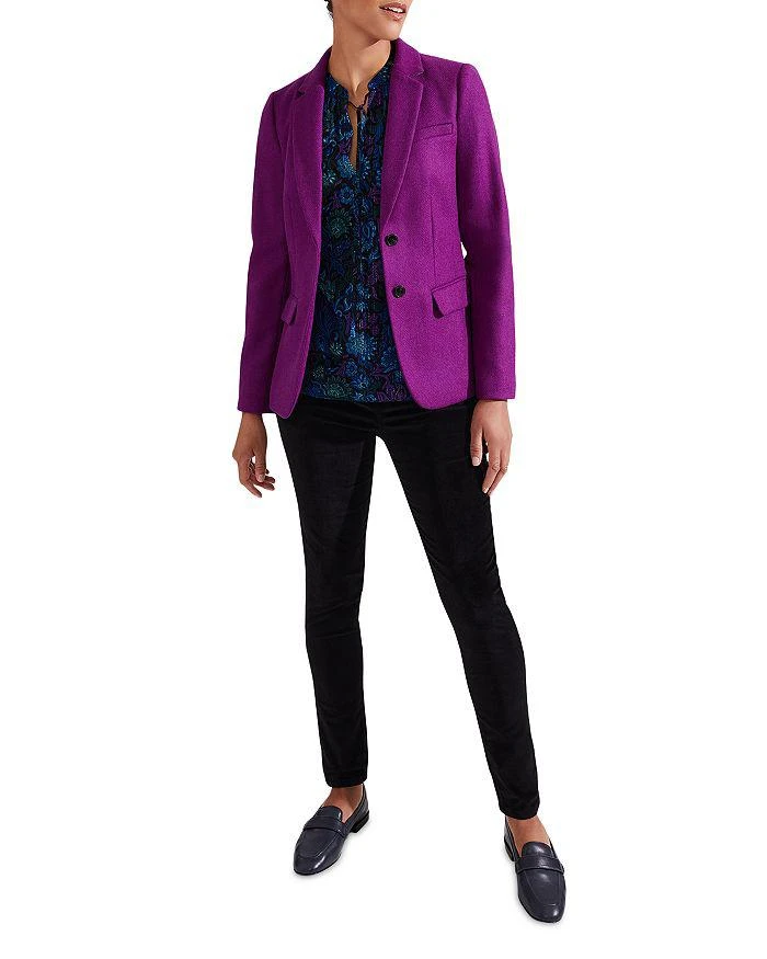 HOBBS LONDON Aisha Split Neck Blouse 4