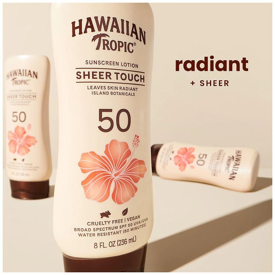 Hawaiian Tropic Sheer Touch Ultra Radiance Lotion Sunscreen SPF 50 3