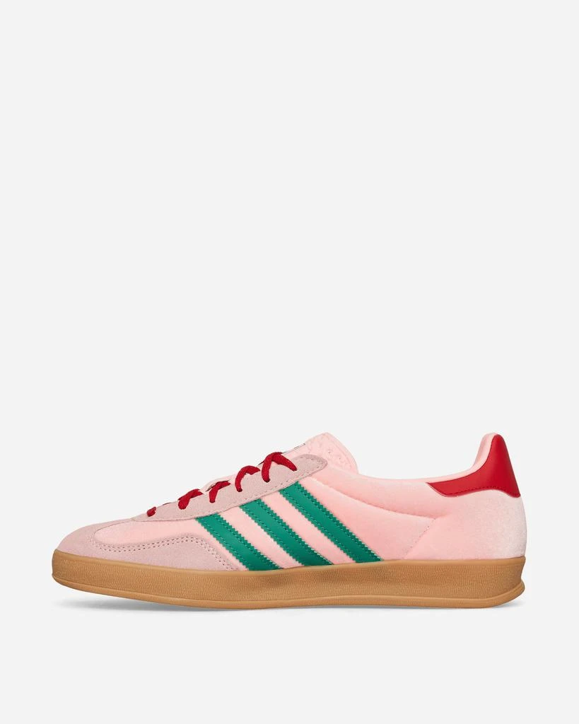 Adidas Women's Gazelle Indoor Sneakers Glow Pink / Court Green 4