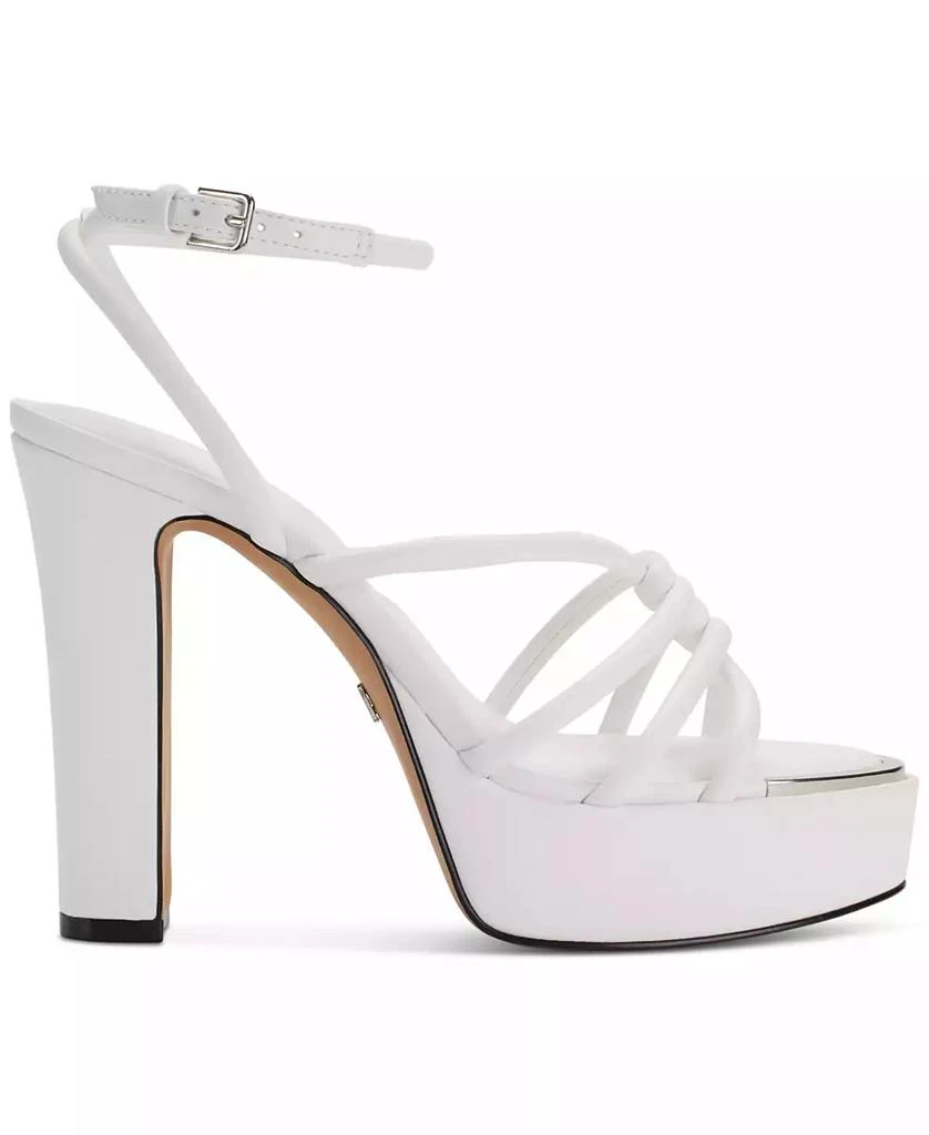 DKNY Women's Delicia Strappy Knotted Platform Sandals 2