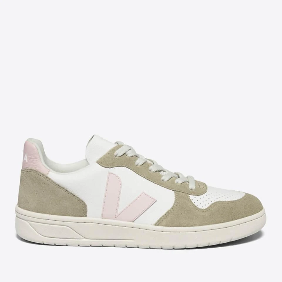 Veja VEJA WOMEN'S V-10 CHROME FREE LEATHER TRAINERS 1