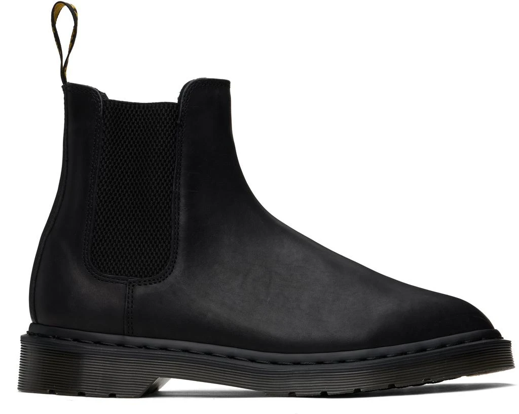 Dr. Martens Black Graeme Analine Leather Chelsea Boots 1