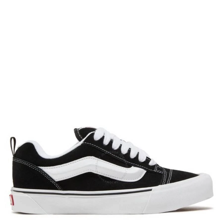 Vans Black Suede Knu Skool Low-Top Sneakers 1