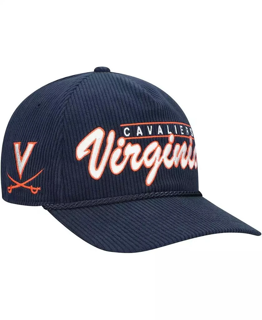 47 Brand Men's Navy Virginia Cavaliers Gridiron Double Header Hitch Adjustable Hat 1