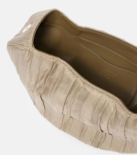 Gabriela Hearst Demi leather clutch 3