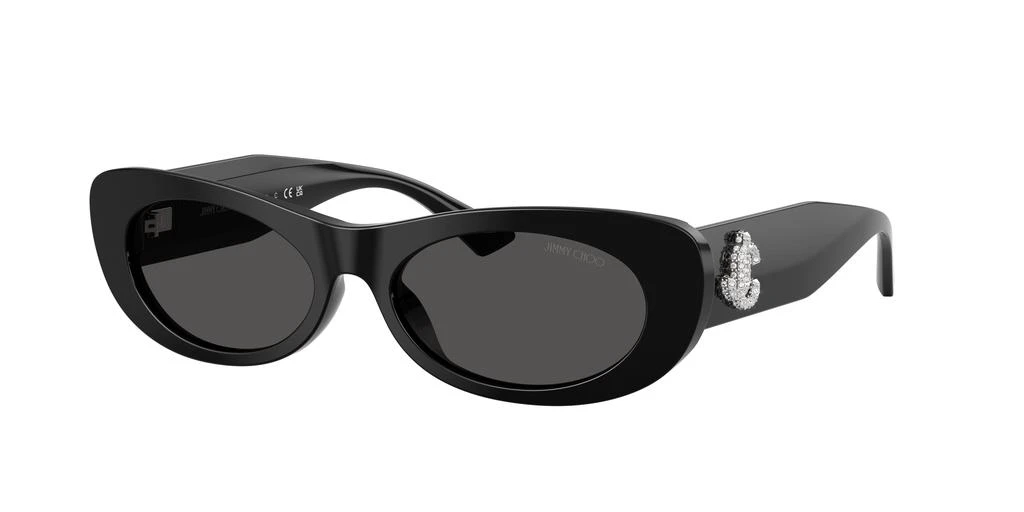 EUC Jimmy Choo Mindy/S Sunglasses, Round, Black, Box Jimmy Choo WENDY/S Sunglasses | FREE Shipping - Go-Optic.com  main image 2