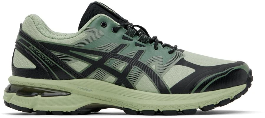 Asics Black & Green Gel-Terrain Sneakers 1