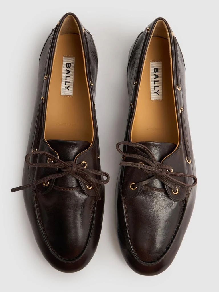 BALLY Pathy Leather Loafers 2