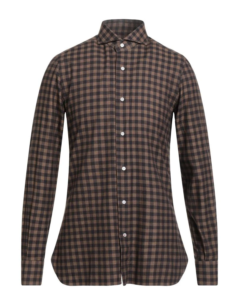 Isaia Checked shirt 1